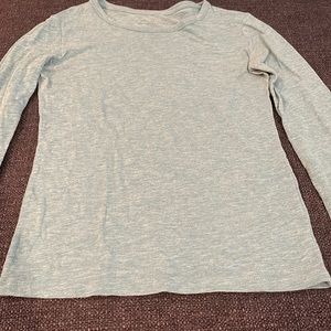 Teal long sleeve tee; light weight